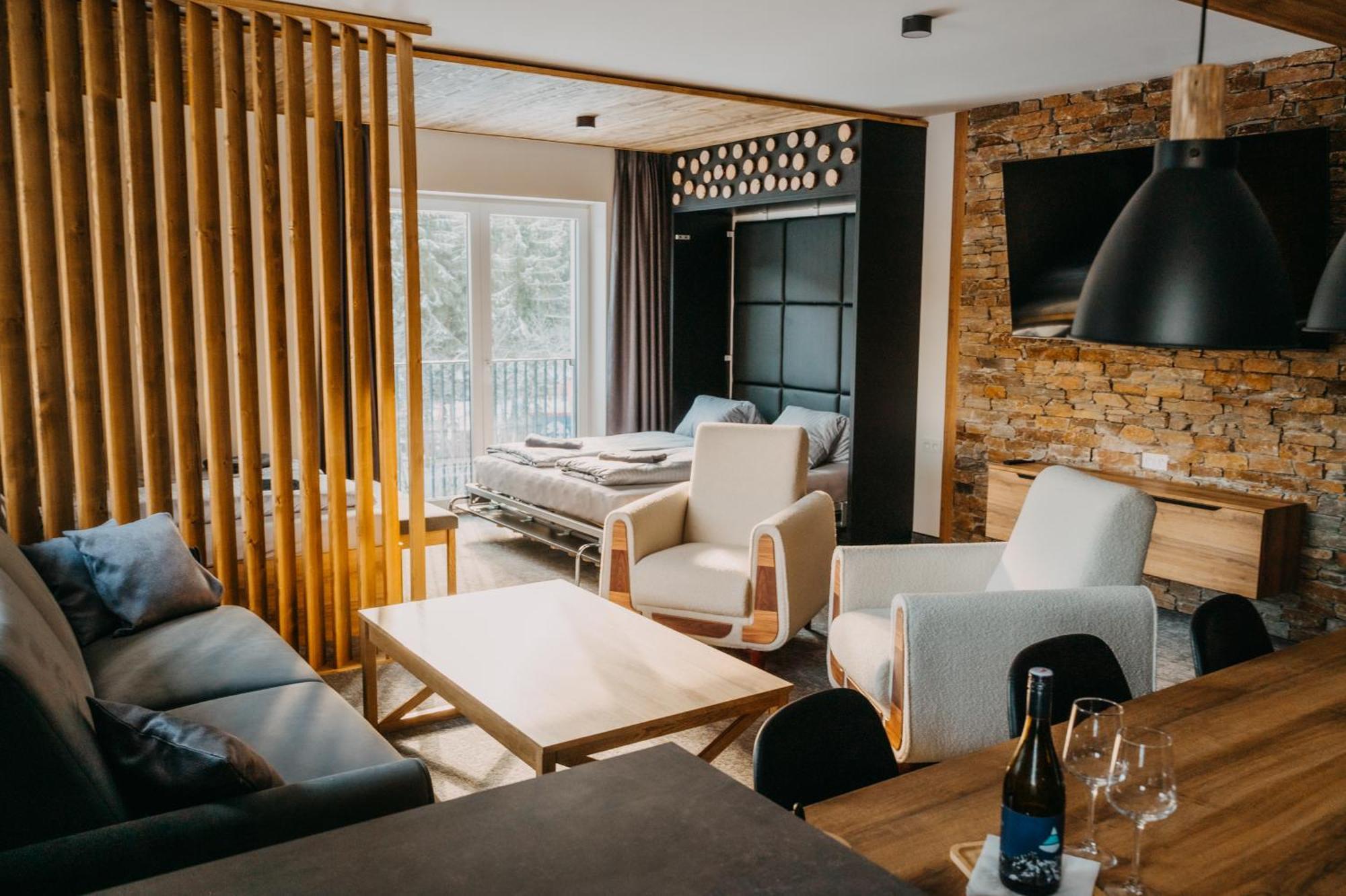 Luxusni Apartmany Domovjanka - Lysa Hora, Smrk, Kminek, Slavic Біла Екстер'єр фото